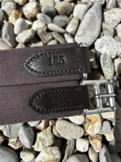 Sangle bavette ÉQUIPE Easy taille 135 marron (neuve)