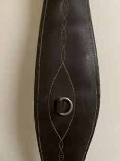 Sangle cuir marron 125 cm