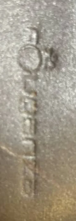 Sangle cuir marron 125 cm