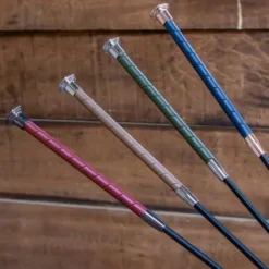 Stick de dressage Zoey - Harry's Horse - Poignée colorée