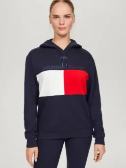 Sweat à capuche logo Berkshire unisexe Tommy Hilfiger
