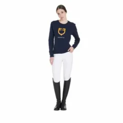 Sweat à col rond avec logo - Equestro