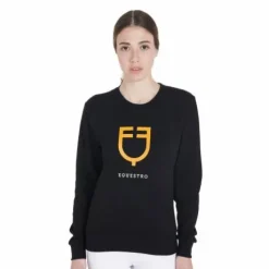 Sweat à col rond avec logo - Equestro