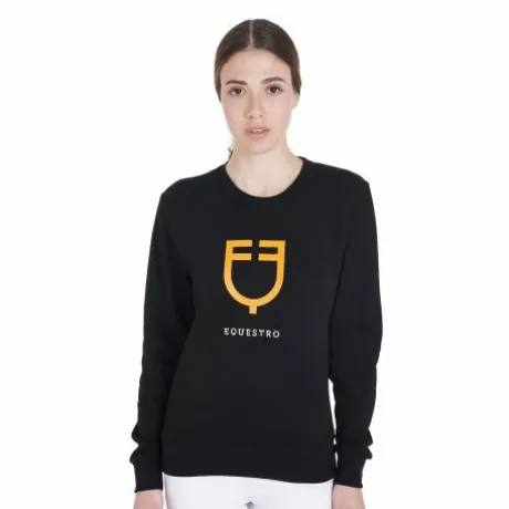 Sweat à col rond avec logo - Equestro
