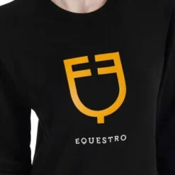 Sweat à col rond avec logo - Equestro