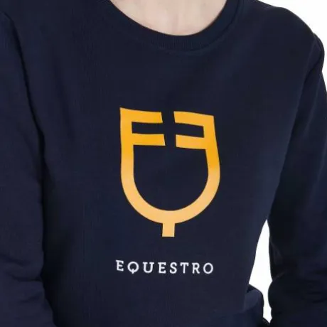 Sweat à col rond avec logo - Equestro