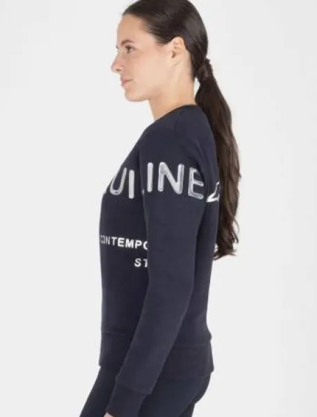 Sweat Equiline avec logo effet glacé