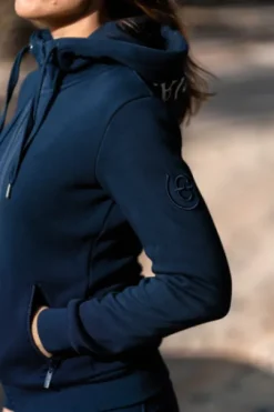 Sweat Ideal Hoodie Sportive Navy - Equestrian Stockholm