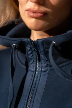 Sweat Ideal Hoodie Sportive Navy - Equestrian Stockholm