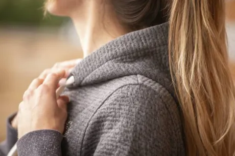 Sweat-shirt Tressy flock - Pénélope collection - confortable