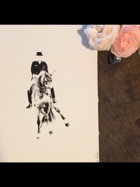 Tableau personnalisé, Horse Pilot , Cavalliera Toscana,