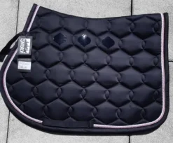 Tapis de selle anatomique Glossy Wave - Eskadron - Antidérapant