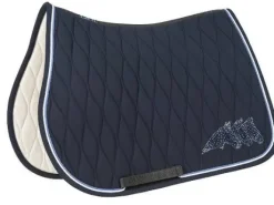 Tapis de selle avec logo strass - EQUILINE