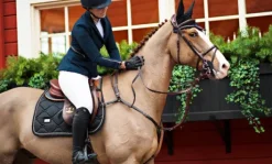 Tapis de selle Black Edition - Equestrian Stockholm