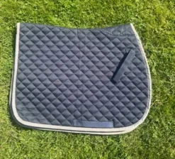 Tapis de selle bleu marine mixte