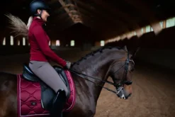 Tapis de selle Bordeaux - Equestrian Stockholm