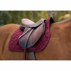 Tapis de selle Bordeaux Rope - Riding World - Élégance et confort