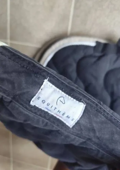 Tapis de selle Equithème Bleu