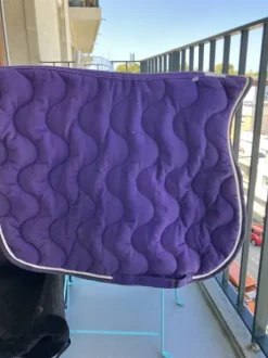 Tapis de selle Equithème violet