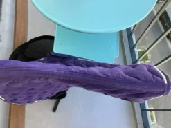 Tapis de selle Equithème violet