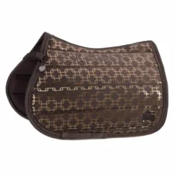 Tapis de selle Glossy Chain Crystal PLATINUM 2024 - Eskadron