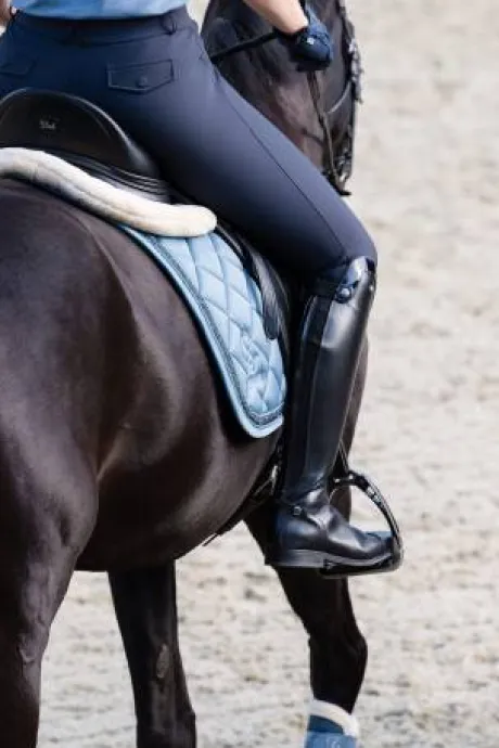 Tapis de selle glossy jewel classic sport - Eskadron - tissu brillant