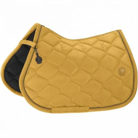 Tapis de selle highgloss pearls platinum - Eskadron - effet satiné