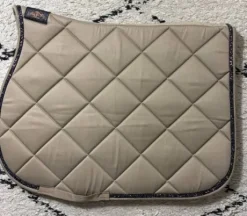 Tapis de selle JU & PA - Galon pailleté