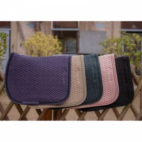 Tapis de selle Poppy - Paddock - Matelassage chevron