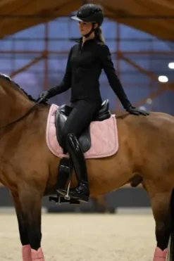 Tapis de selle Velours Crystal DRESSAGE Platinum 2025 - Eskadron