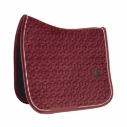 Tapis de selle Velvet Bordeaux - Kentucky