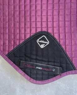 Tapis Lemieux Suede Close contact Square  Prune