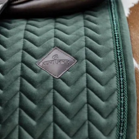Tapis Velvet Pearl Vert Sapin DRESSAGE - KENTUCKY