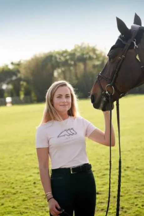 Tee-shirt col rond Giulig - EQUILINE