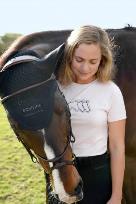 Tee-shirt col rond Giulig - EQUILINE