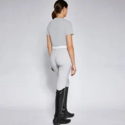 Tee-shirt Double Orbit coton gris- CAVALLERIA TOSCANA