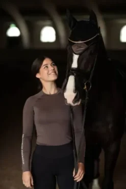 Top Base Layer Dynamic Modern Mocha - Equestrian Stockholm