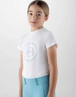 T-shirt enfant avec strass - Equiline - tissu doux et respirant