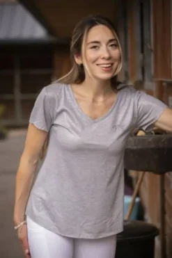 T-shirt juline - Pénélope collection - tissu irisé léger