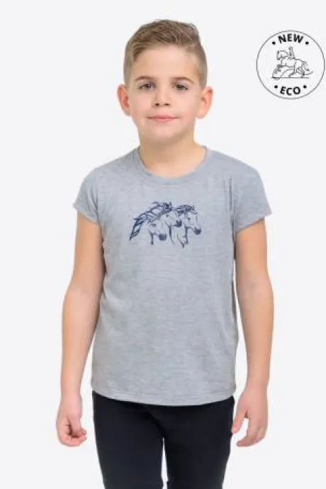T-shirt équitation enfants manches courtes - Cavalliera - Tissu confortable