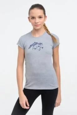 T-shirt équitation enfants manches courtes - Cavalliera - Tissu confortable