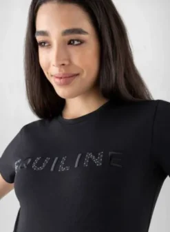 T-shirt strass Equiline - femme - tissu doux et respirant