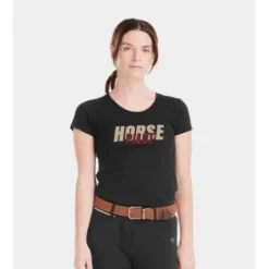 T-shirt Team shirt Horse Pilot femme