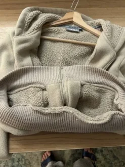 Veste chaude intérieur moumoute