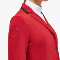Veste de concours brodée Rouge - CAVALLERIA TOSCANA