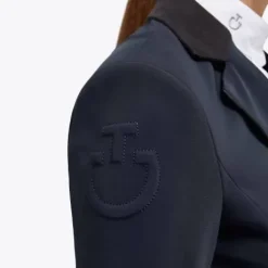 Veste de concours Grand Prix Bleu Marine zip - Cavalleria Toscana