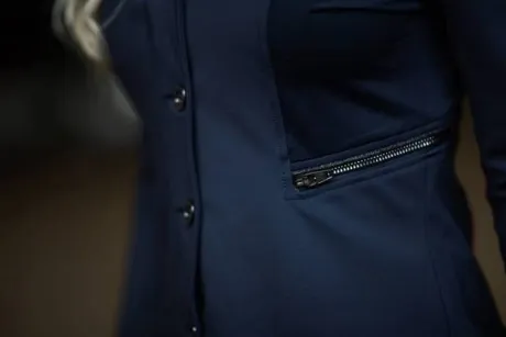 Veste de concours Navy Blue Meadow - Equestrian Stockholm