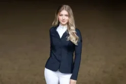 Veste de concours Navy Blue Meadow - Equestrian Stockholm