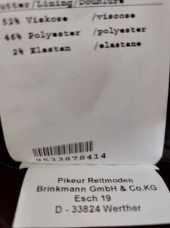 Veste de concours Pikeur, Femme, Taille 36