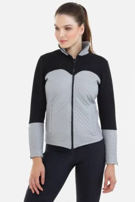 Veste d'équitation imperméable avec inserts en suède - Cavalliera